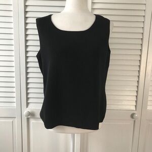 Mercer Street Studio Black Knit Tank Top